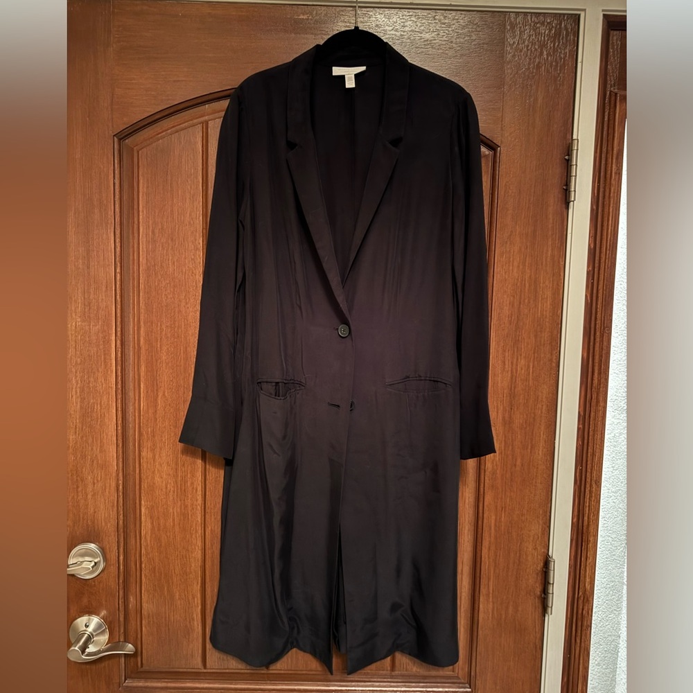 Black topper jacket size 6